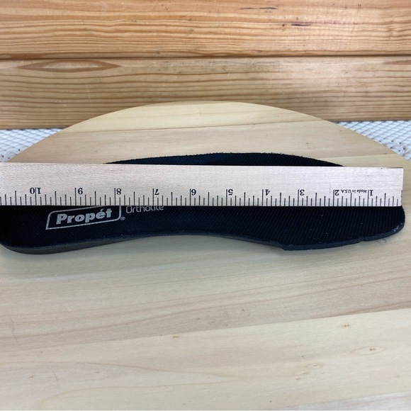 Propet Villager Diabetic Pebbled Leather Black Oxford Shoes M4070 Men's 10 X(3E) - Picture 10 of 12